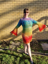 Load image into Gallery viewer, Don&#39;t MESH with my HEART dress PDF downloable pattern
